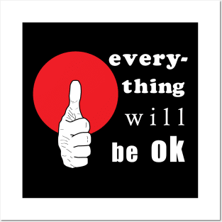 Everything will be okay Posters and Art